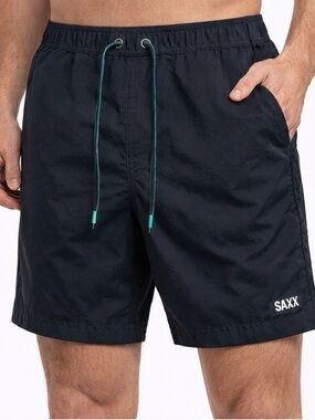 SAXX men’s cannonball 2n1 shorts size large support liner black